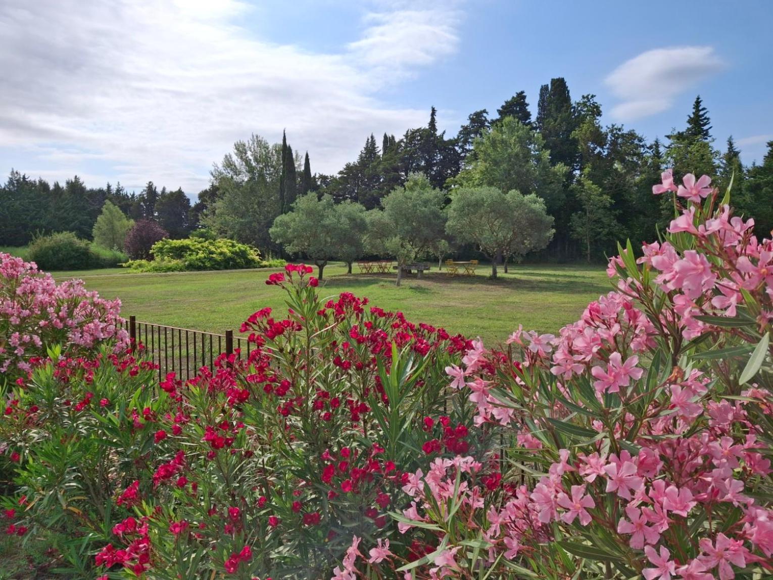 La Bastide Des Amouriers Caumont-sur-Durance Bagian luar foto